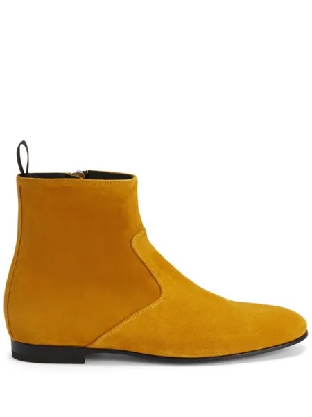 Giuseppe Zanotti ботинки на молнии, оранжевый