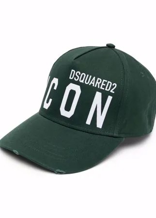 Dsquared2 кепка Icon с вышитым логотипом