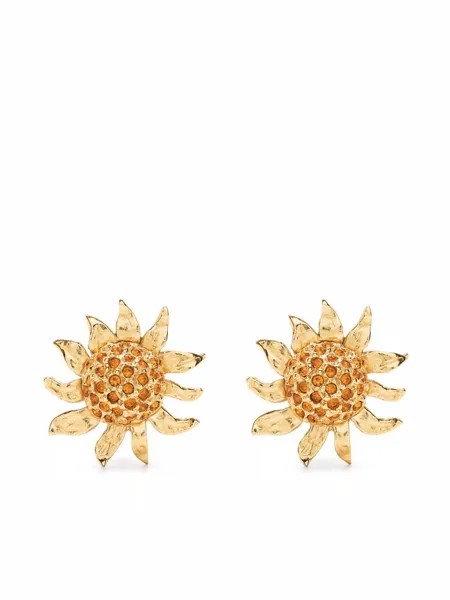 Yves Saint Laurent Pre-Owned серьги-клипсы 1990-х годов