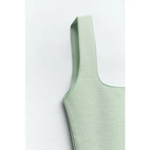 Сарафан Zara, размер S, зеленый
