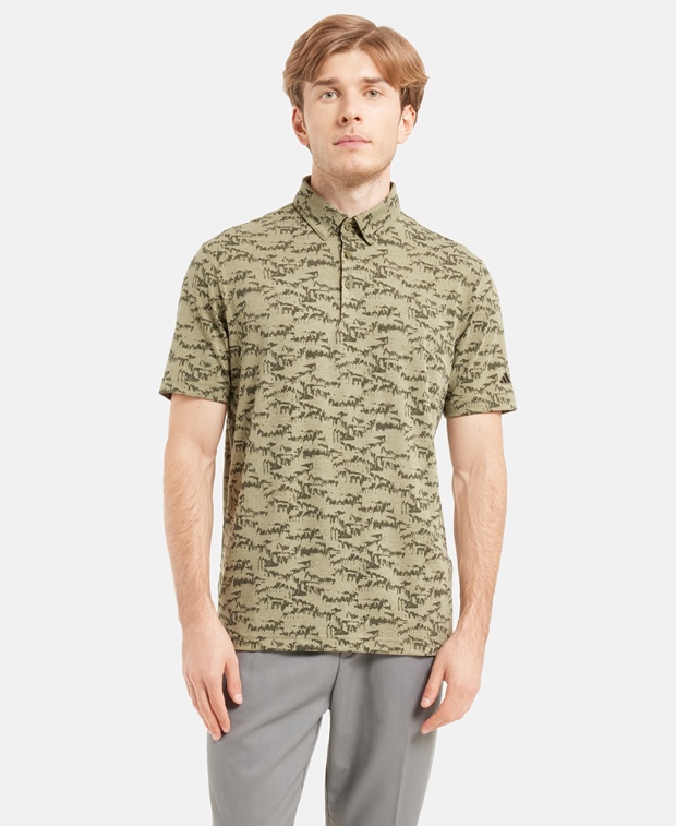 Функциональная рубашка-поло adidas Golf, цвет Moss