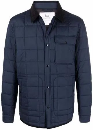 Woolrich куртка-рубашка Hunt из рипстопа