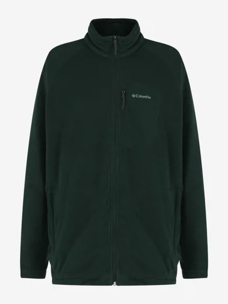 Джемпер флисовый мужской Columbia Fast Trek II Full Zip Fleece, Plus Size, Зеленый