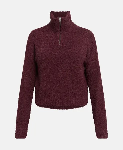 Джемпер с длинными рукавами Hollister, бордовый