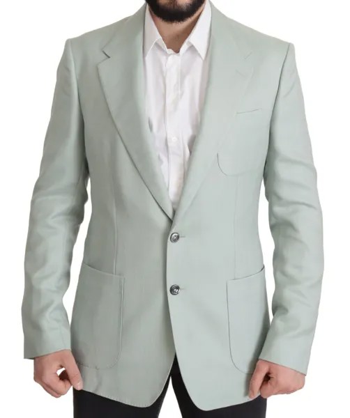 Пиджак DOLCE - GABBANA Светло-зеленый кашемировый шелк IT52/US42/L Рекомендуемая розничная цена 5400 долларов США