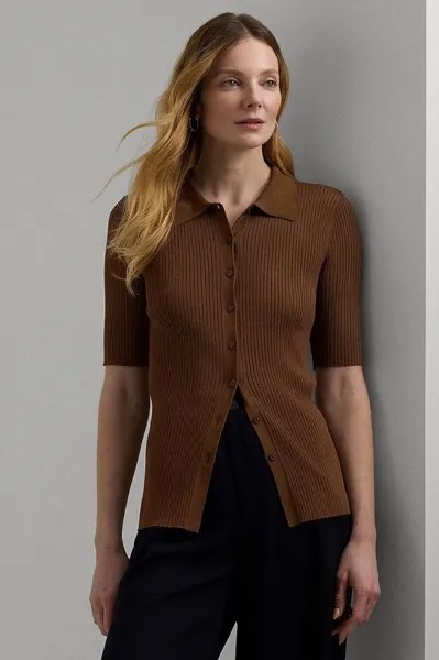 Кардиган Lauren Ralph Lauren, коричневый