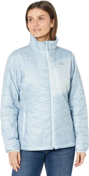 Куртка L.L.Bean Petite Primaloft Packaway Jacket, цвет Foggy Blue/Pale Sky Blue