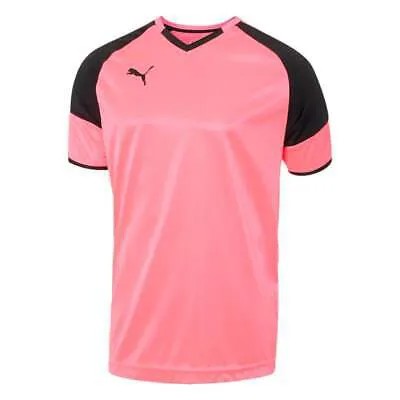 Футболка Puma Bvb с V-образным вырезом и короткими рукавами для мальчиков, размер L 703038-11-Y
