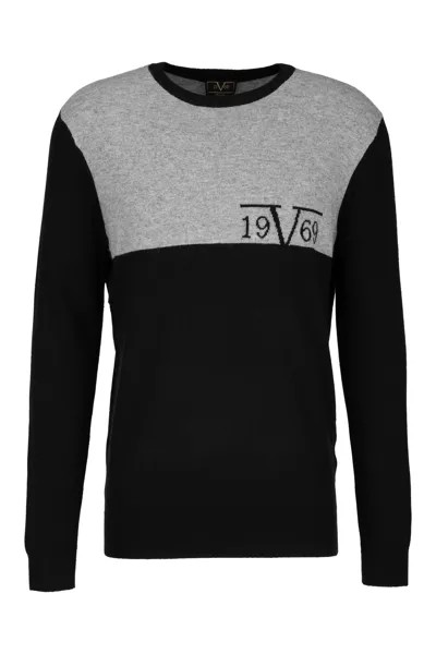 Пуловер Versace Rundhals Wj8146, черный