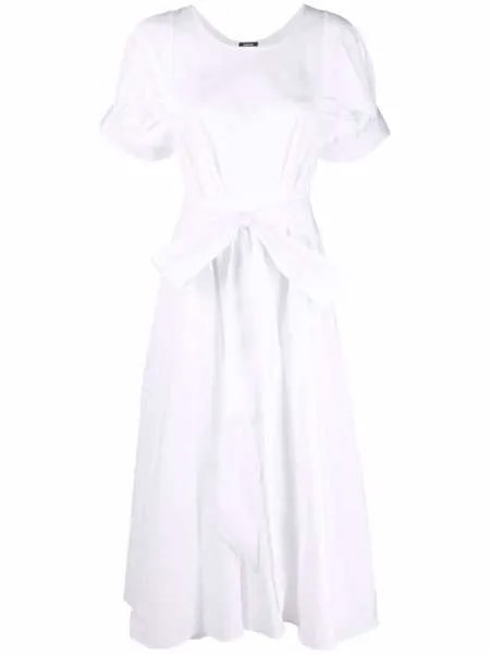 ASPESI расклешенное платье макси с завязками
