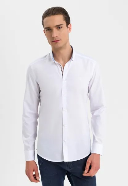 Рубашка Basic Slim Fit Felix Hardy, белый