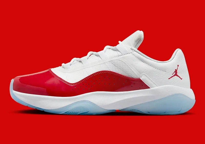 Кроссовки Nike Air Jordan 11 CMFT Low Cherry Red Black White DN4180-116 Мужские размеры