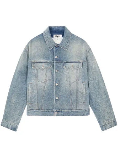 MM6 Maison Margiela джинсовая куртка, синий