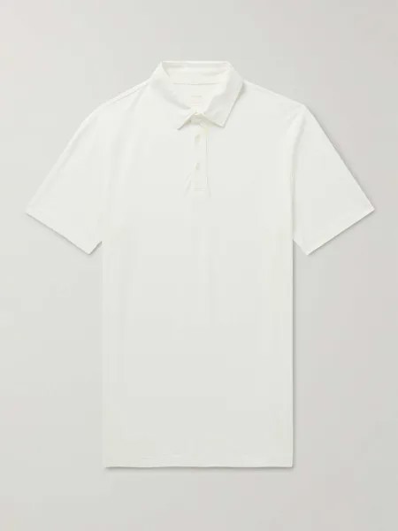 Рубашка поло из хлопкового джерси ALTEA, белый