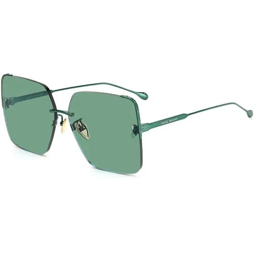 Солнцезащитные очки Isabel Marant, зеленый, бирюзовый