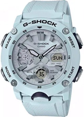 Японские наручные  мужские часы Casio GA-2000S-7AER. Коллекция G-Shock