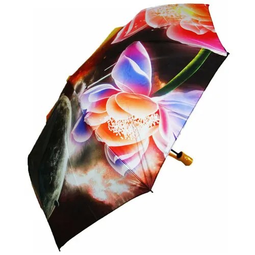 Женский зонт/Monsoon umbrella M8040 розовый желтый