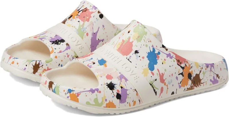 Сандалии Float Slide Pride Sperry, цвет Ivory Multi