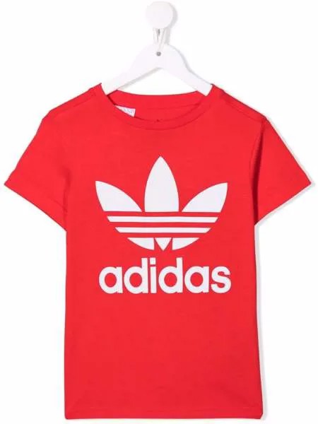 Adidas Kids футболка с логотипом