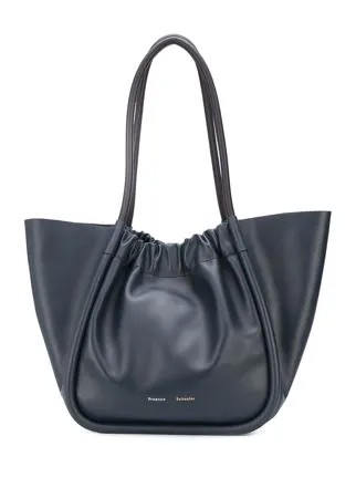 Proenza Schouler сумка-тоут с логотипом и сборками