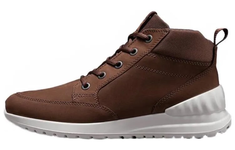 Кроссовки ecco Chunky Sneakers Men Mid-top Terracotta, цвет Terracotta