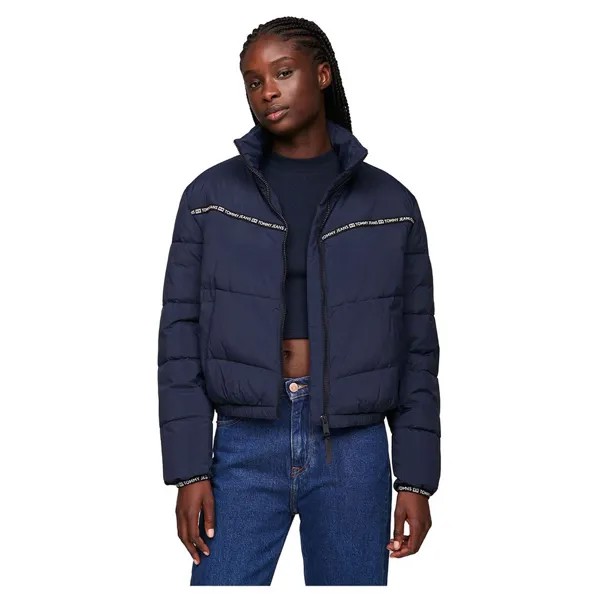Куртка Tommy Jeans Tape Detail Light Puffer, синий