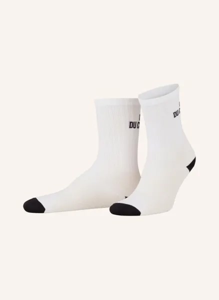 Велосипедные носки solid Café Du Cycliste, белый