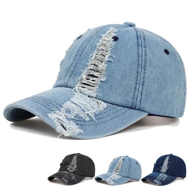 Мытая шапочка женская летняя шляпа хип-хоп шляпа мужские хлопчатобумажные бейсбольные шляпы