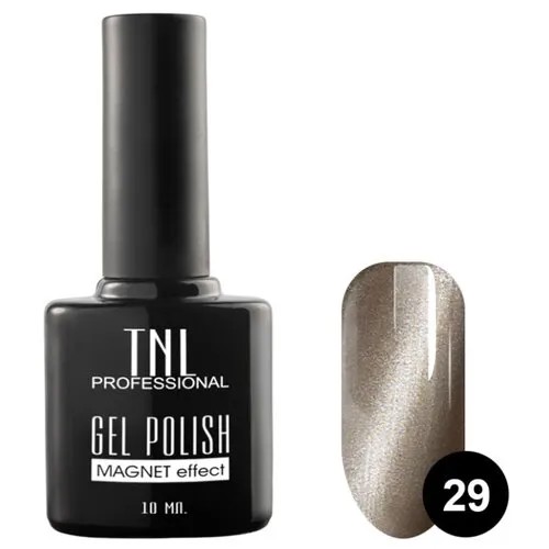 Гель-лак TNL Professional Magnet effect, 10 мл, оттенок 29 терракотовый