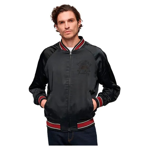 Куртка Superdry Suikajan Bomber, черный