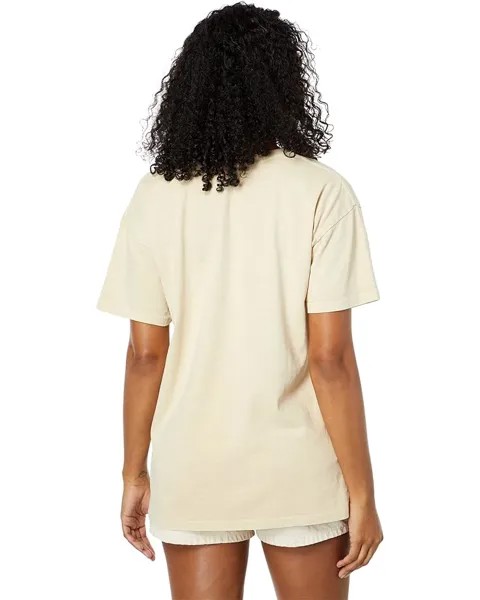 Футболка Rip Curl Wanderer Oversized Tee, естественный