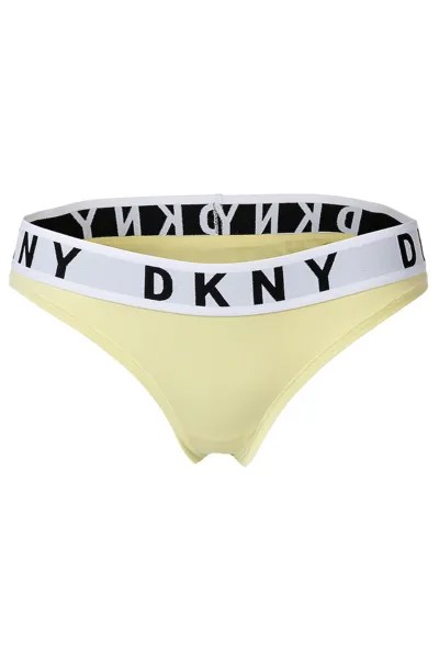 Бикини с логотипом на талии Dkny, желтый