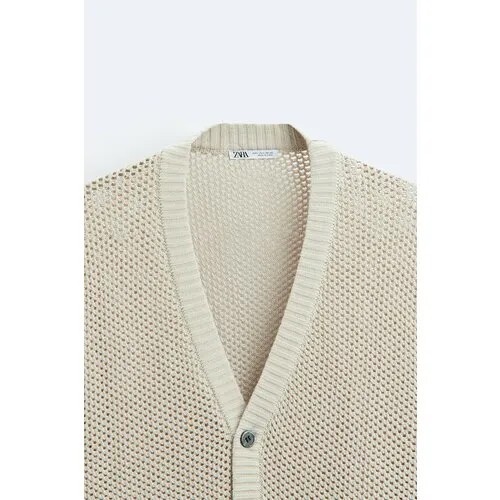 Кардиган Zara, размер M, бежевый