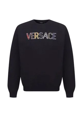 Хлопковый свитшот Versace