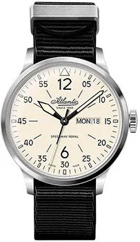 Швейцарские наручные  мужские часы Atlantic 68351.41.95NY. Коллекция Speedway Royal