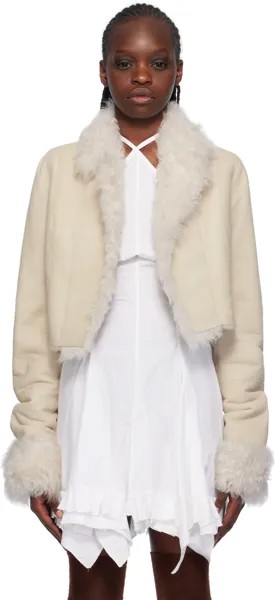 Короткая дубленка Off-White Ludovic De Saint Sernin
