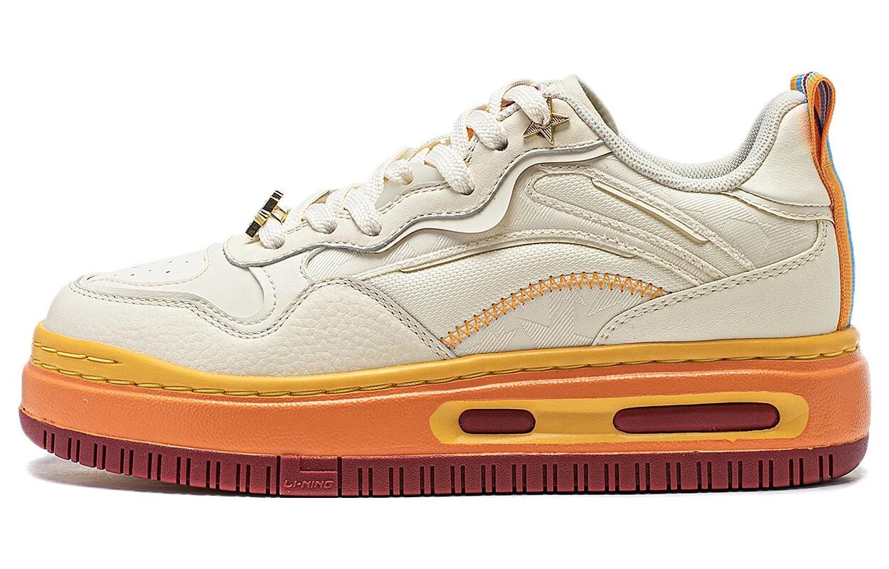 Кроссовки LINING Future C1 Skateboarding Shoes Women's Low-top White, белый