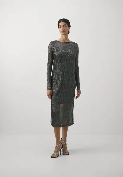 Платье Bruuns Bazaar LUPINUS MICHEL DRESS, цвет black/silver