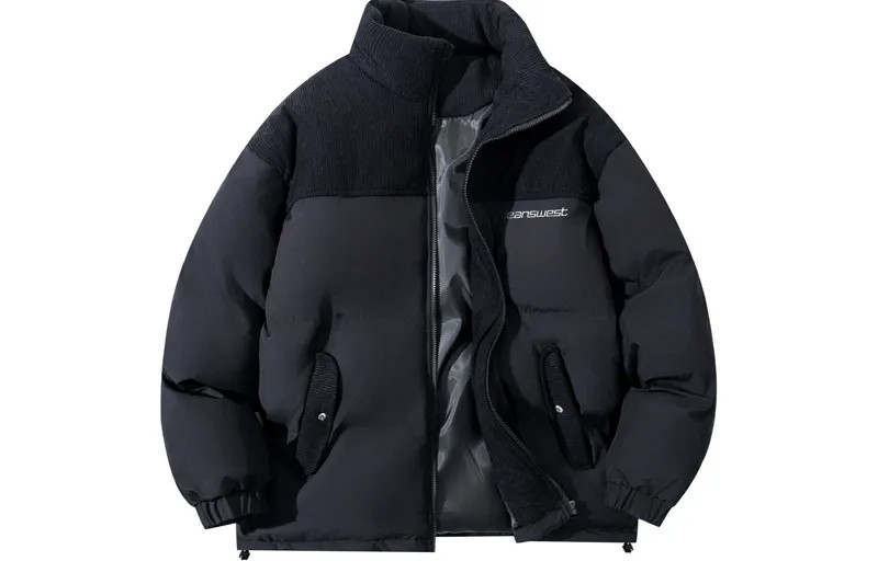 Jeanswest Стеганая куртка унисекс Zhenweis, Черный