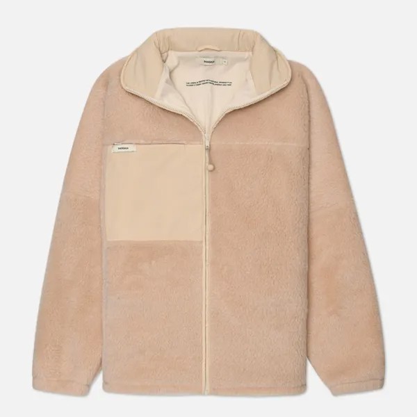 Женская флисовая куртка PANGAIA Archive Fleece Zipped бежевый, Размер XL
