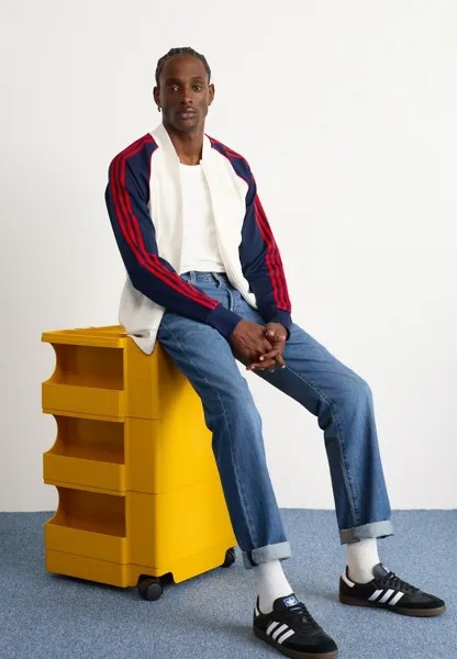 Бомбер Sst Tt adidas Originals, облачно-белый/ночной индиго