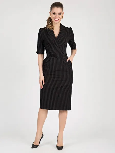 Платье женское Olivegrey Pl000780V(domnika) черное 50 RU