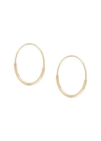 Maria Black серьги Delicate Hoop 22