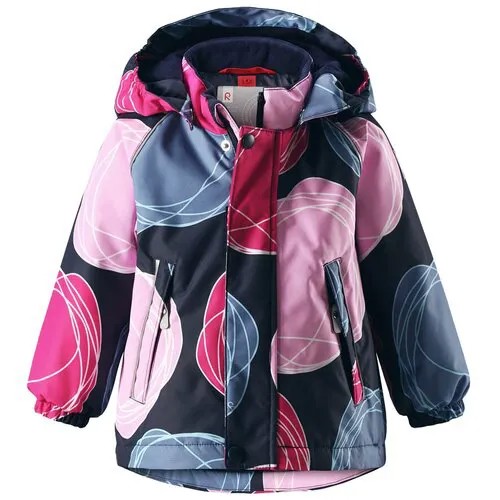 Куртка Reima Kuusi 511257C, размер 86, серый, розовый