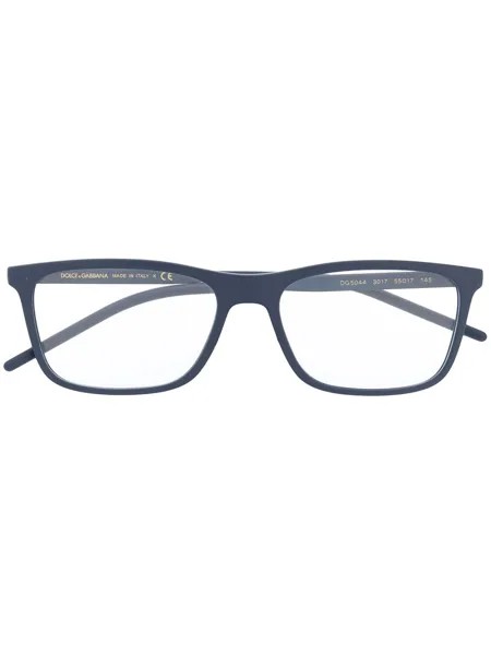 Dolce & Gabbana Eyewear очки в прямоугольной оправе