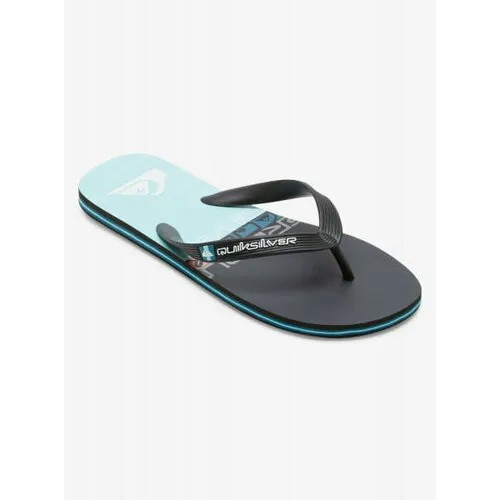 Шлепанцы Quiksilver, размер 8, голубой