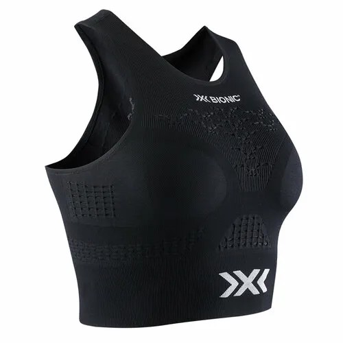 Термобелье верх X-bionic Energizer 4.0 Fitness Crop Top Wmn, размер XL, черный