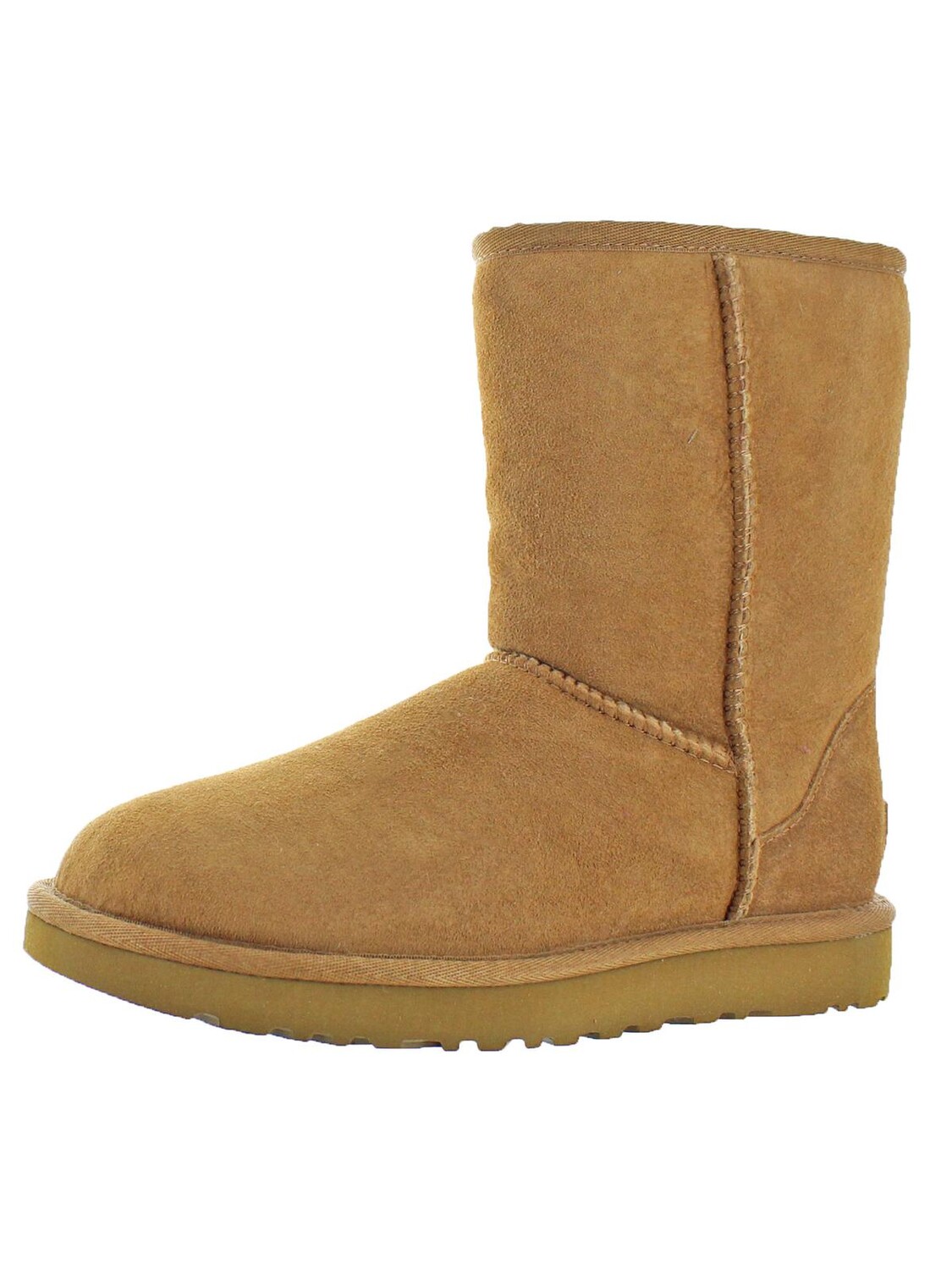 Женские повседневные замшевые ботинки Classic Short II на подкладке UGG, цвет Chestnut