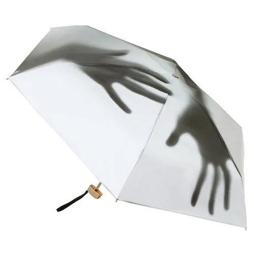 Мини-зонт RainLab, серебряный