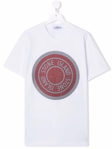 Stone Island Junior футболка с логотипом